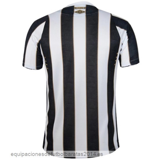 Nuevo Tailandia 2ª Camiseta Santos 24/25 Negro Blanco Baratas